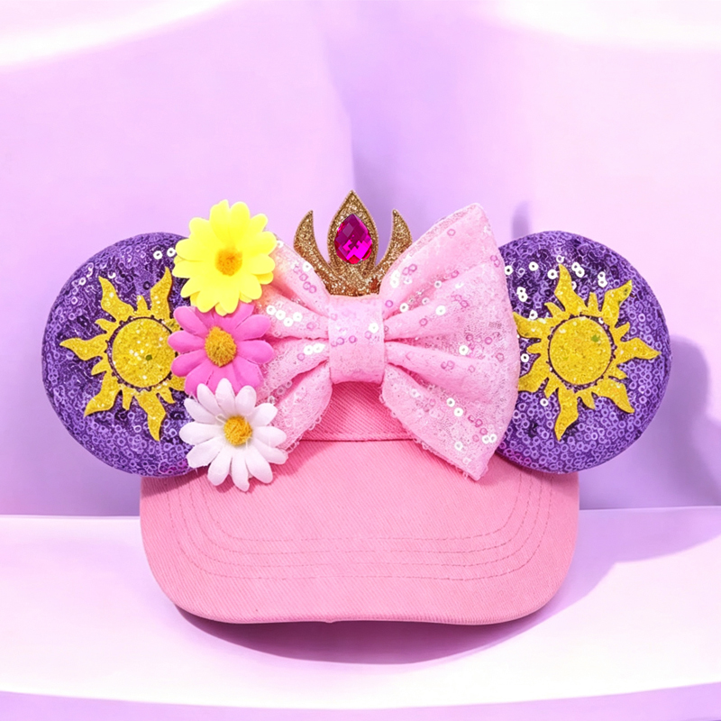 Sequin Mouse Ears Visor Hat fo - Visor Sun Hat 评论和价格