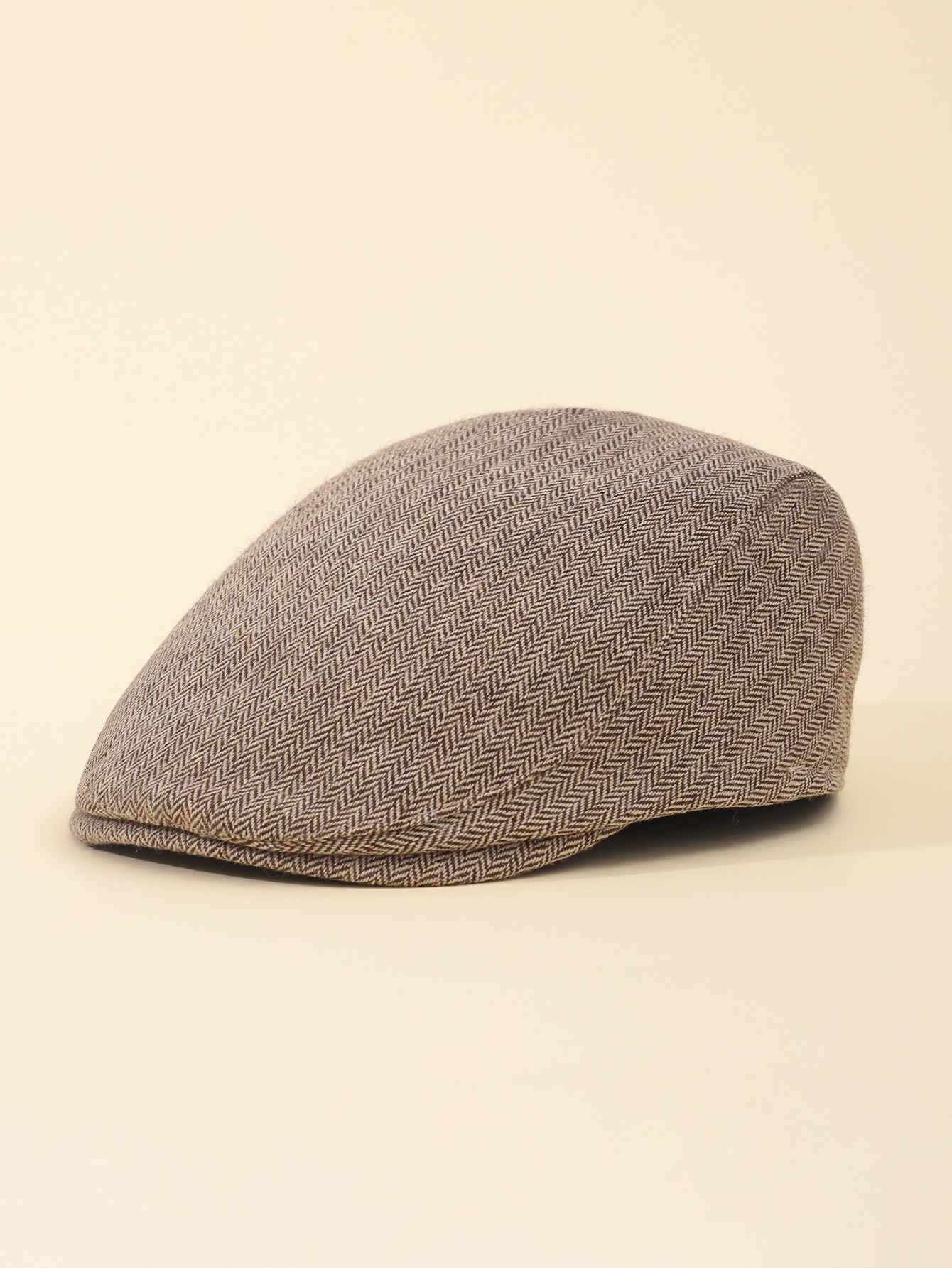 Baby Flat Cap Herringbone Boy  - Newsboy Cap Ivy 评论和价格