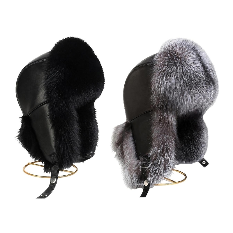 2025 New Faux Furs Trapper Hat - Trapper Hat Ear Flap 评论和价格