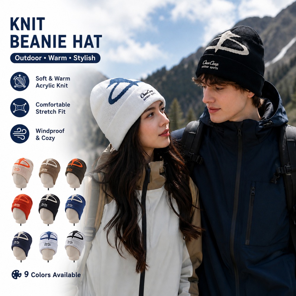 Unisex Winter Knit Beanie Hat  - Beanie Cuffed Knit 评论和价格