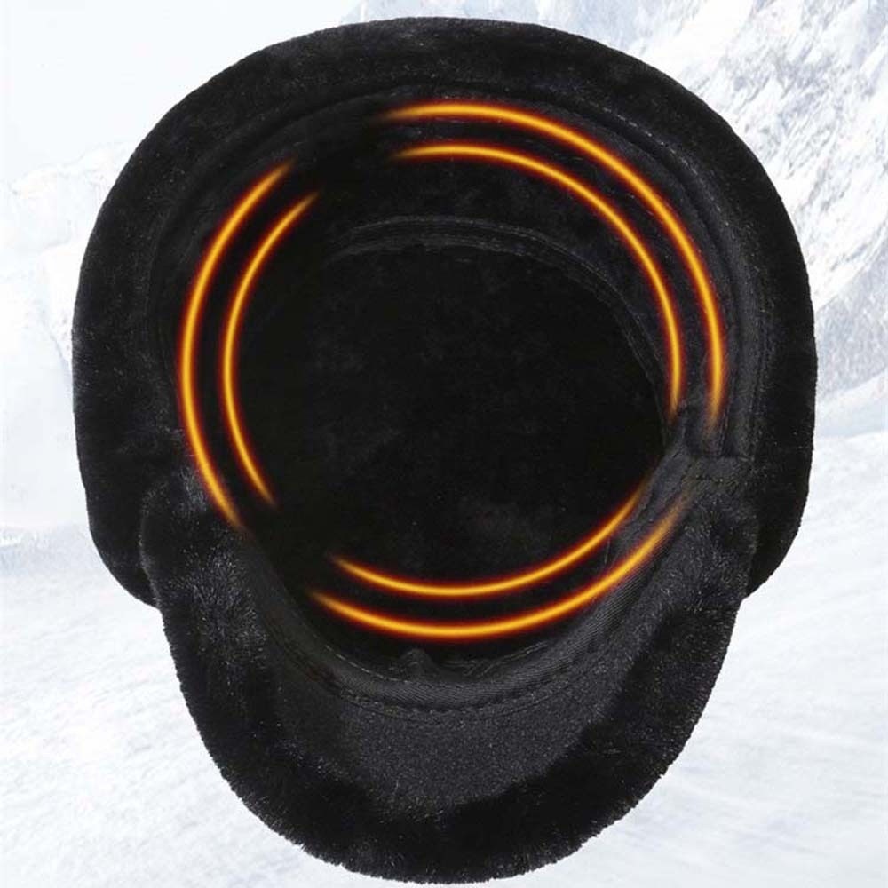 Windproof Mens Cap Thickened W - Trapper Hat Ear Flap 评论和价格