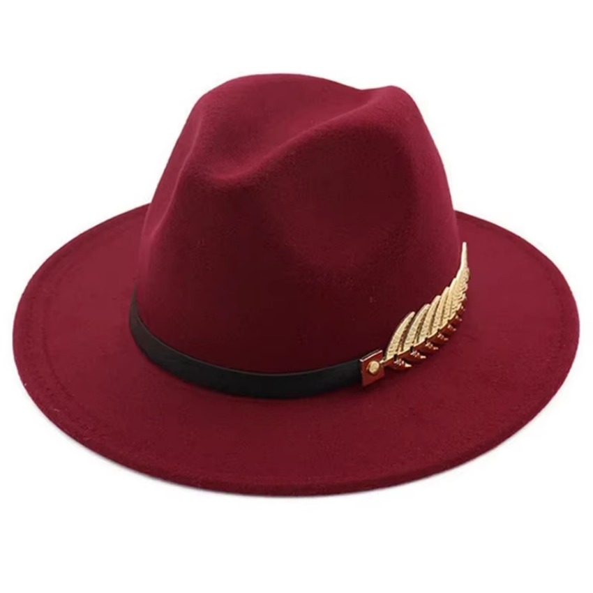 1 Pcs New Fashion Unisex Men W - Fedora Hat Wool 评论和价格