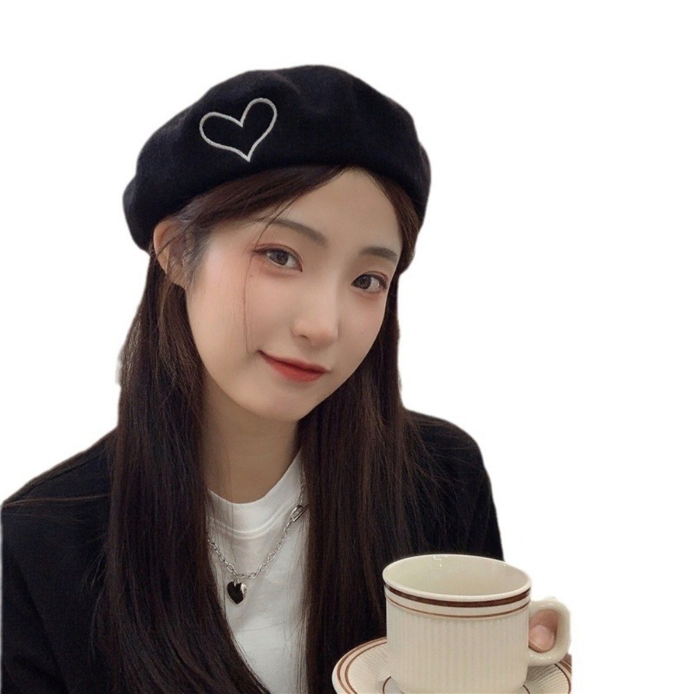 Fashion Warm Winter Wool Beret - Beret French Wool 评论和价格