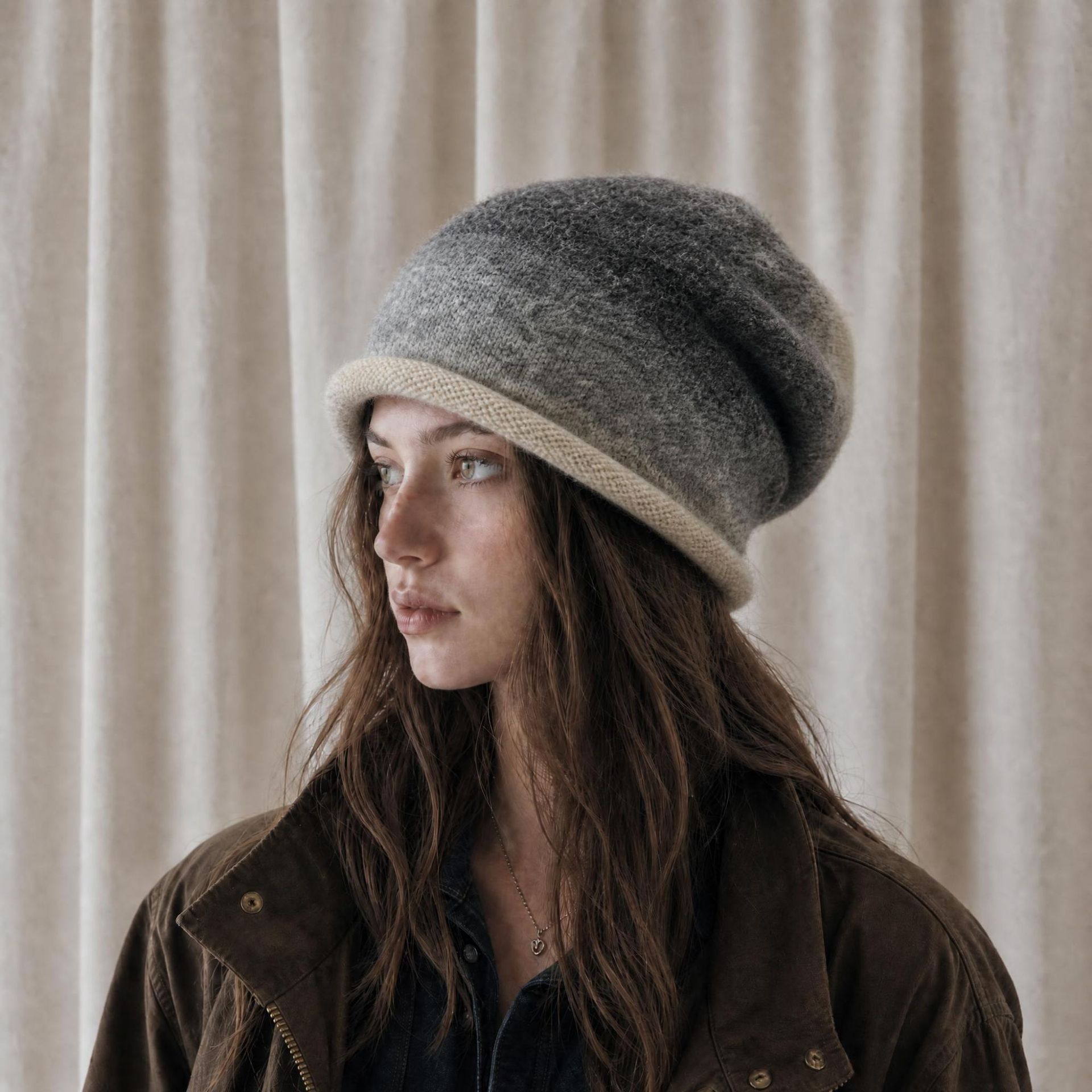 Women Knitted Beanie Hat Soft  - Beanie Cuffed Knit 评论和价格