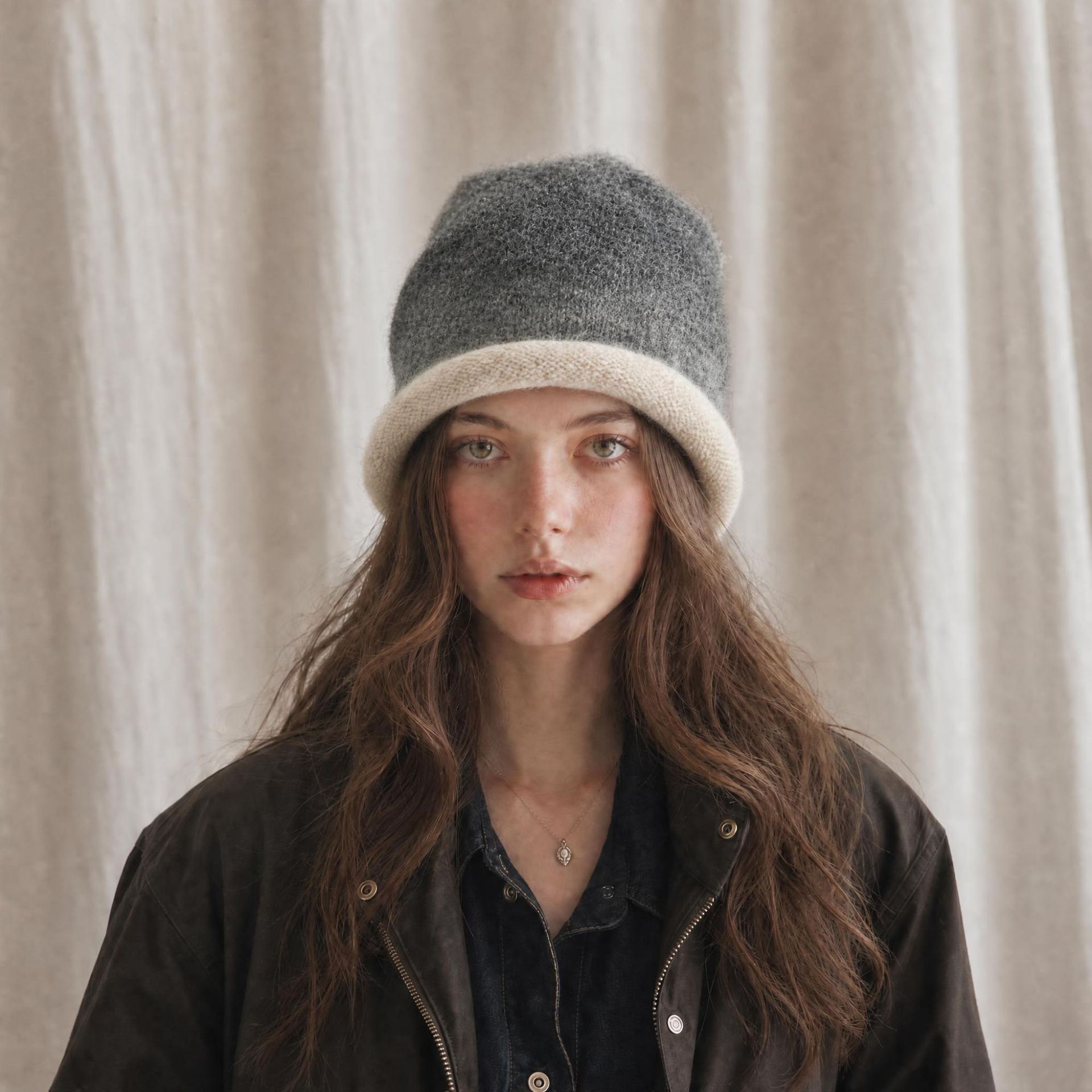 Women Knitted Beanie Hat Soft  - Beanie Cuffed Knit 评论和价格